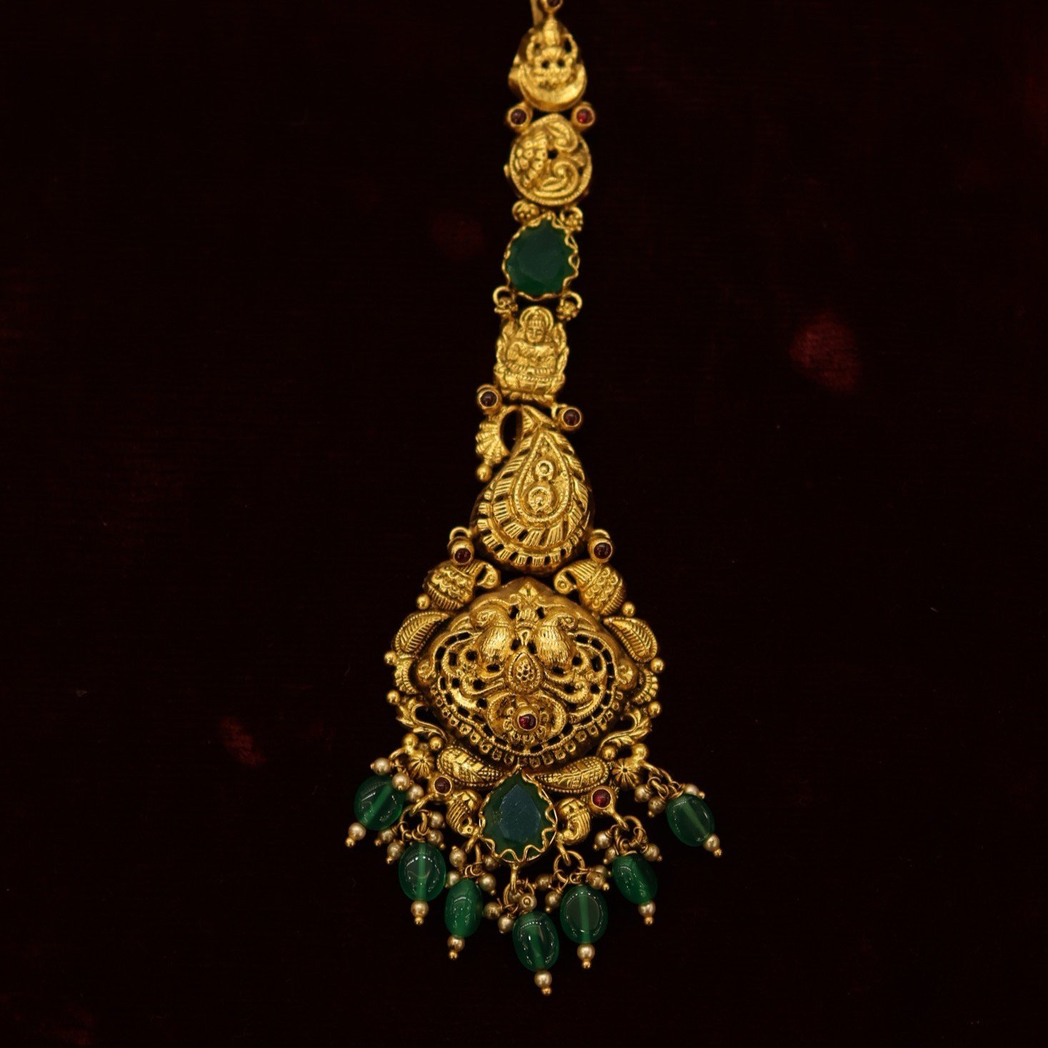 22KT Antique Nethi Chutti