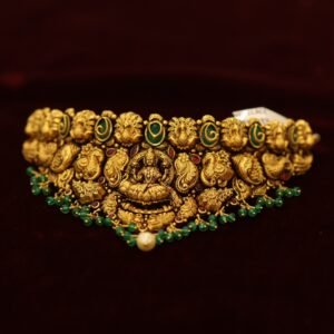 22KT Antique Nagas Lakshmi Choker