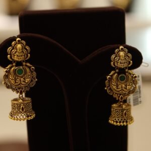 Antique Gold Jumka Earrings