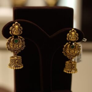 Antique Gold Jumka Earrings
