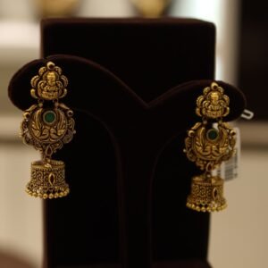 Antique Gold Jumka Earrings