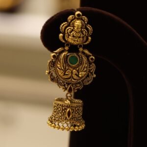 Antique Gold Jumka Earrings