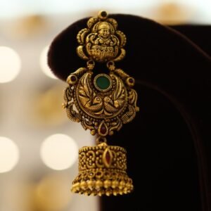 Antique Gold Jumka Earrings
