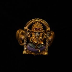 22KT Gold Casting Design Ring