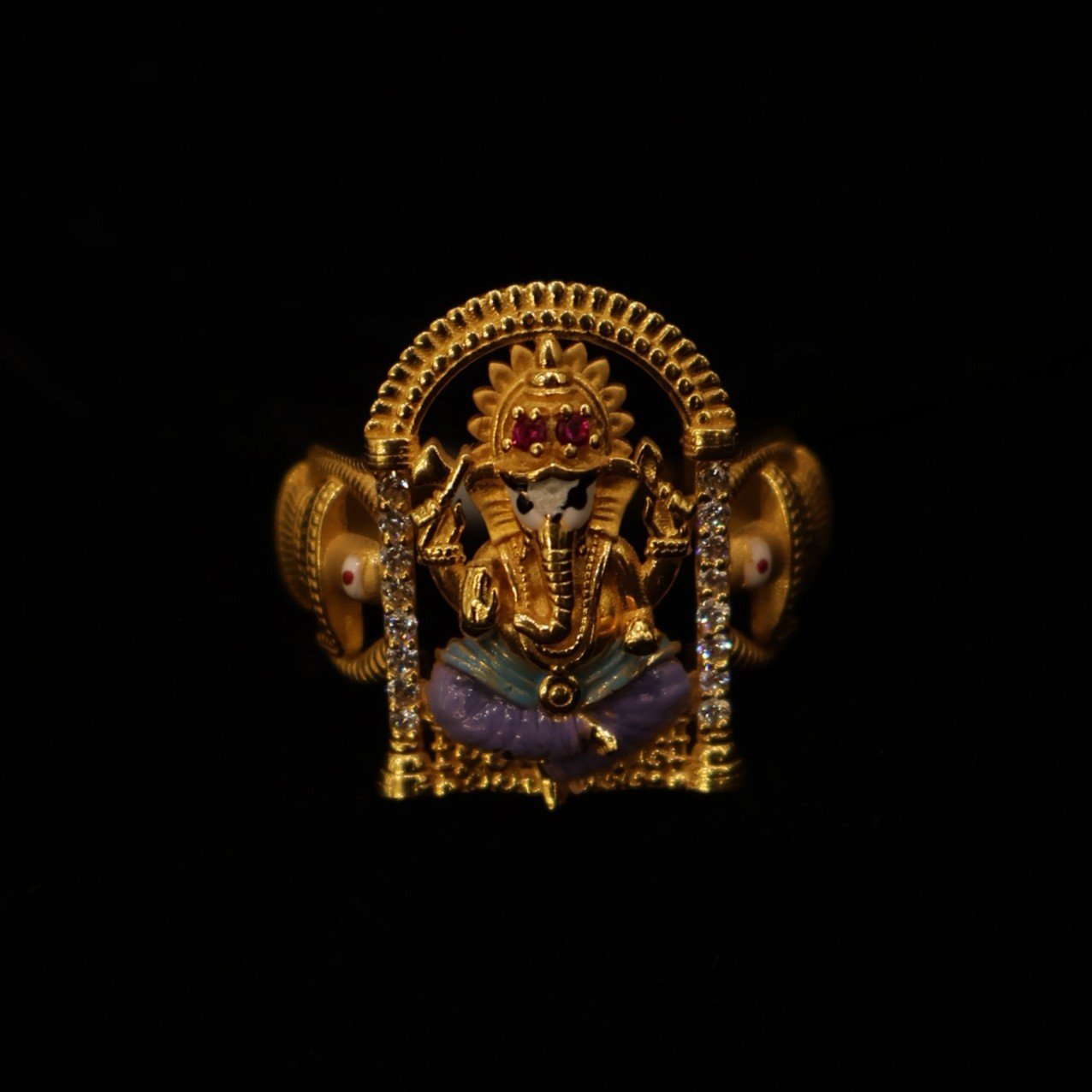 22KT Gold Casting Design Ring