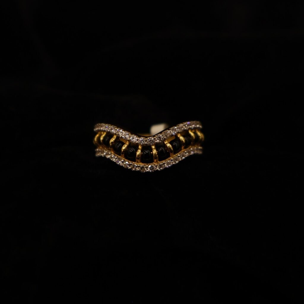22KT Casting Ladies Gold Ring