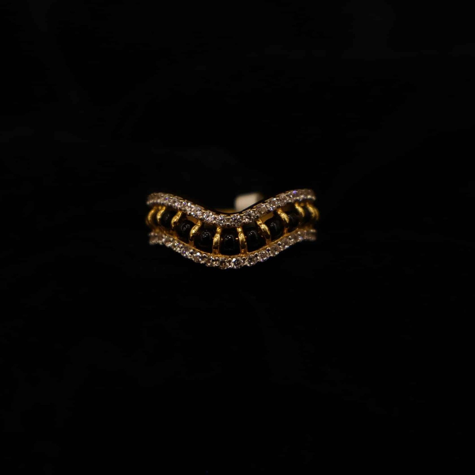 22KT Casting Ladies Gold Ring