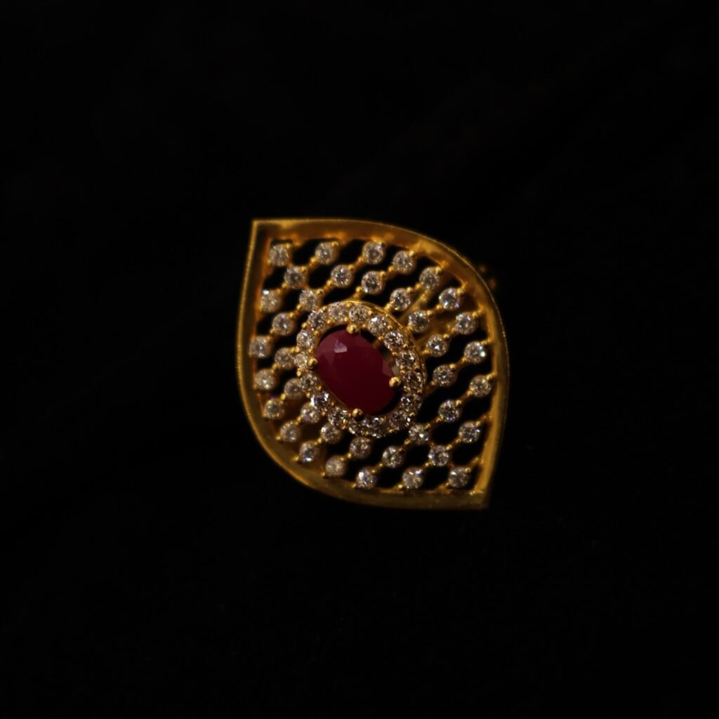 22KT Casting Ladies Gold Ring