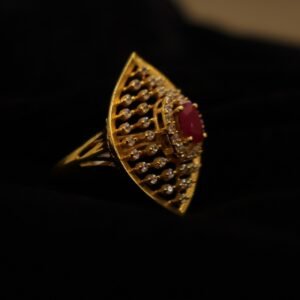 22KT Casting Ladies Gold Ring