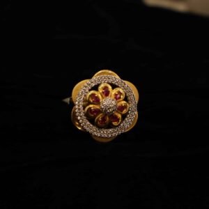 22KT Casting Ladies Gold Ring