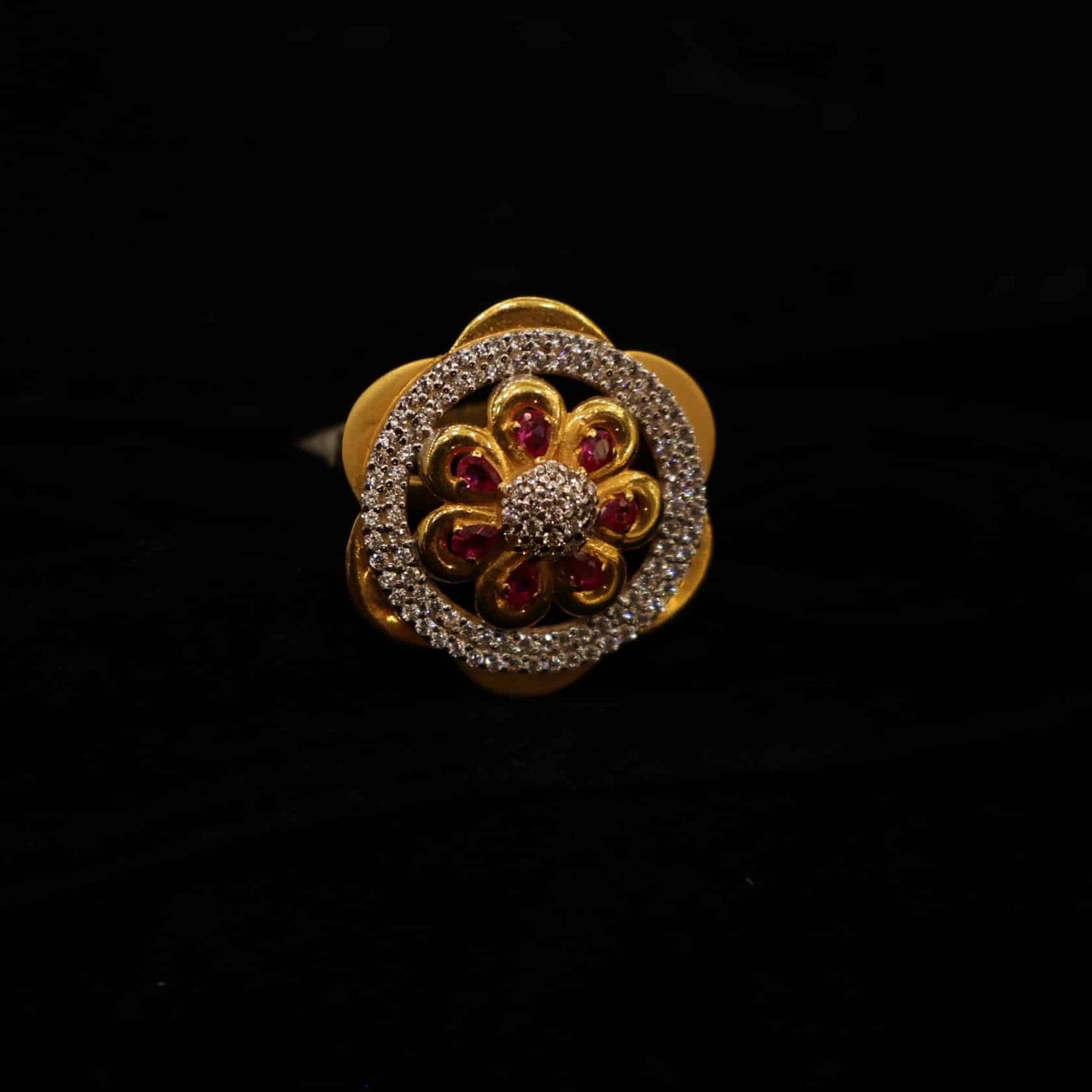 22KT Casting Ladies Gold Ring