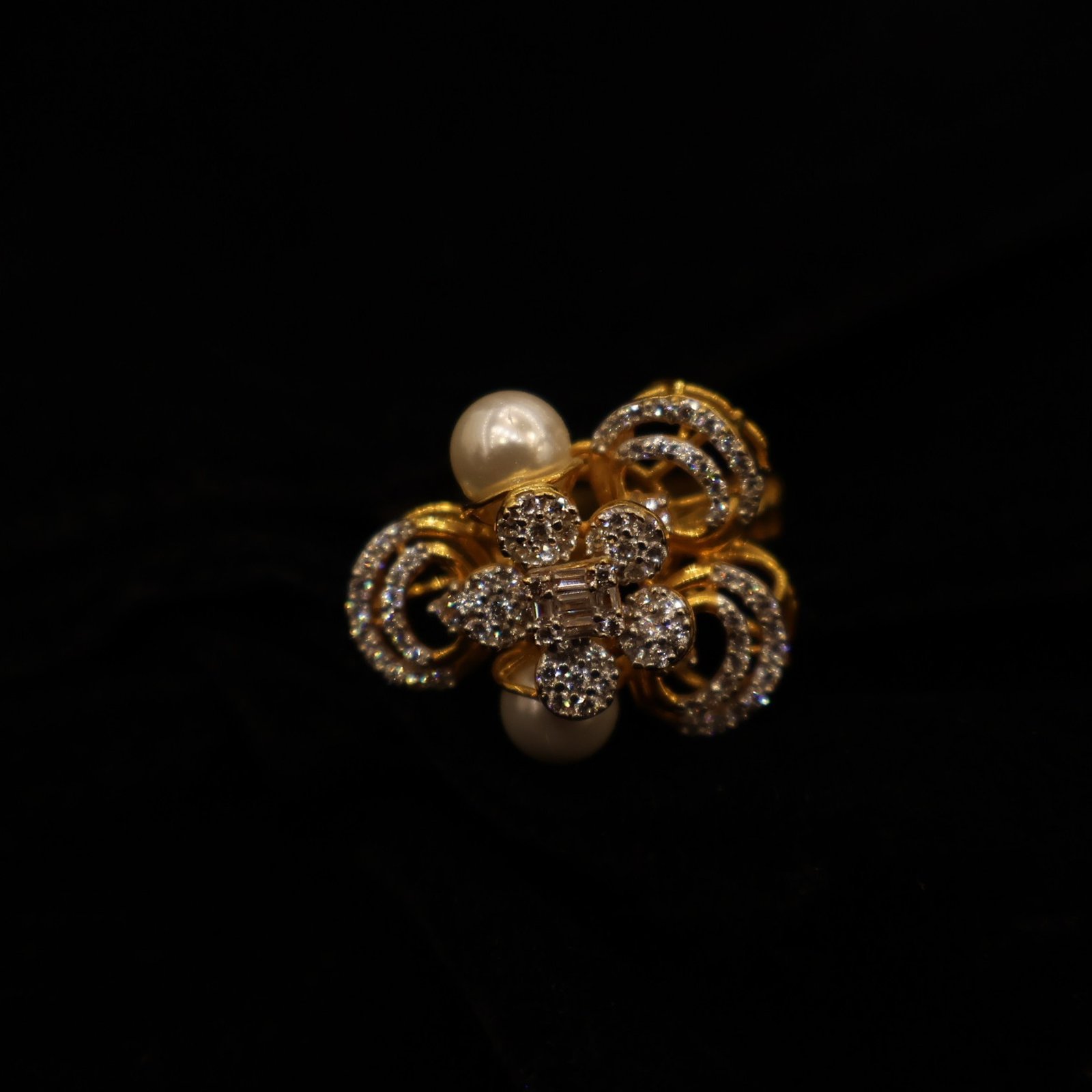 22KT Casting Ladies Gold Ring