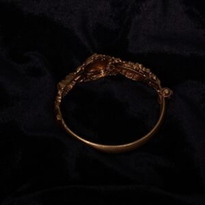 22KT Antique Nagas Gold Kada