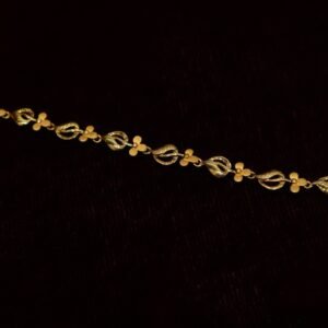 22KT Lightweight Gold Casting Bracelet