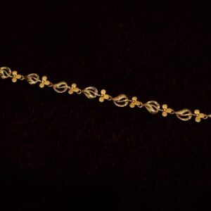 22KT Lightweight Gold Casting Bracelet