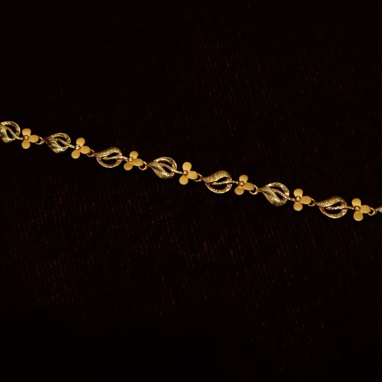 22KT Lightweight Gold Casting Bracelet