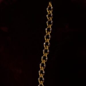 22KT Gold Rhodium Casting Bracelet