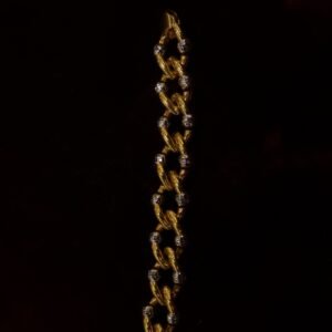 22KT Gold Rhodium Casting Bracelet