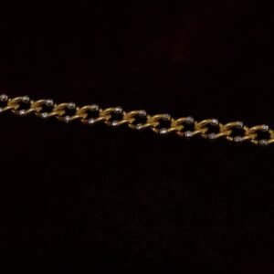 22KT Gold Rhodium Casting Bracelet