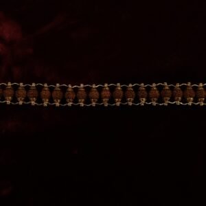 22KT Gold Rudraksha Casting Bracelet