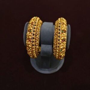 92.5 Silver Antique Bangles (HUID Hallmarked) – 72.60g