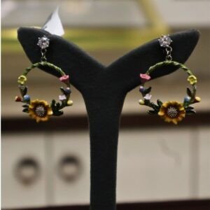 92.5 Silver Fancy Earrings (HUID Hallmarked) – 9.01g