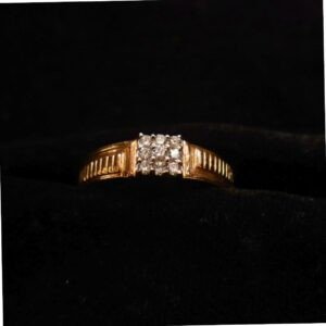 18KT Diamond Men’s Ring (0.31 Ct) – Premium Elegant Design