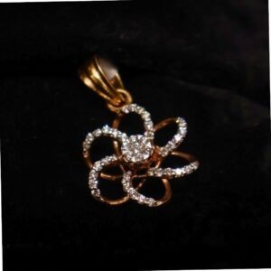 18KT Diamond Pendant (0.53 Ct) – Elegant Designer Jewellery