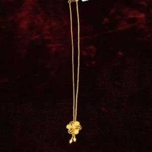 Gold Kolkata Design Women’s Chain – Lightweight Elegant Jewellery (4.24g)