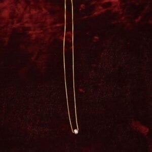 Gold Rajkot Design Women’s Chain – Lightweight Traditional Jewellery (3.77g)