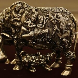 92.5 Silver Antique Idol (HUID Hallmarked) – 768.70g