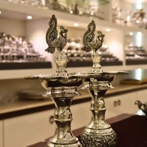 92.5 Silver Antique Idol (HUID Hallmarked) – 736.50g