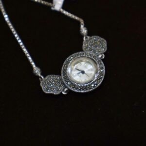 92.5 Silver Antique Ladies Watch (HUID Hallmarked) – 24.60g