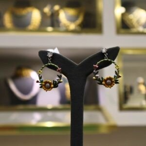 92.5 Silver Fancy Earrings (HUID Hallmarked) – 9.01g