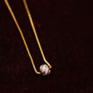 Gold Rajkot Design Women’s Chain – Lightweight Traditional Jewellery (3.77g)