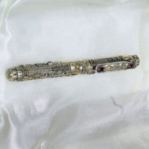 92.5 Silver Printed Design Pen (HUID Hallmarked) – 67g