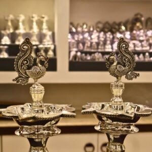 92.5 Silver Antique Idol (HUID Hallmarked) – 736.50g