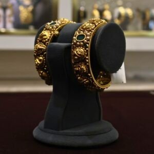 92.5 Silver Antique Bangles (HUID Hallmarked) – 69.10g