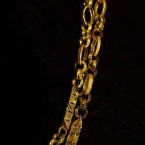 Gold Fancy Women’s Chain – Elegant Daily Wear Jewellery (12.85g)