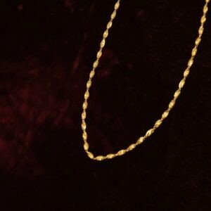 Gold Godi Design Women’s Chain – Traditional Elegant Jewellery (12.22g)