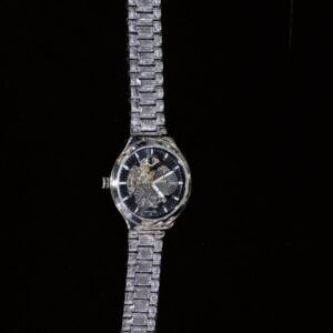 92.5 Silver Fancy Atomic Watch (HUID Hallmarked) – 116.50g