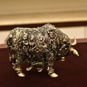 92.5 Silver Antique Idol (HUID Hallmarked) – 768.70g