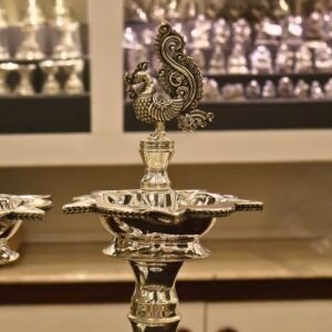 92.5 Silver Antique Idol (HUID Hallmarked) – 736.50g