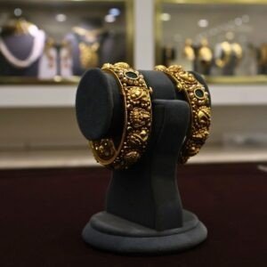 92.5 Silver Antique Bangles (HUID Hallmarked) – 69.10g