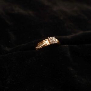 18KT Diamond Men’s Ring (0.31 Ct) – Premium Elegant Design