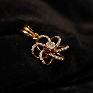 18KT Diamond Pendant (0.53 Ct) – Elegant Designer Jewellery