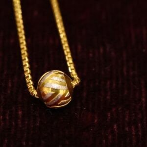 Gold Rajkot Design Women’s Chain – Lightweight Traditional Jewellery (3.77g)