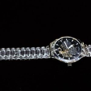 92.5 Silver Fancy Atomic Watch (HUID Hallmarked) – 116.50g