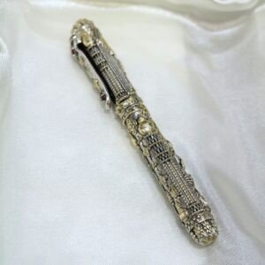 92.5 Silver Printed Design Pen (HUID Hallmarked) – 67g