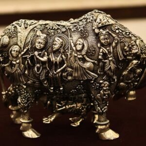 92.5 Silver Antique Idol (HUID Hallmarked) – 768.70g